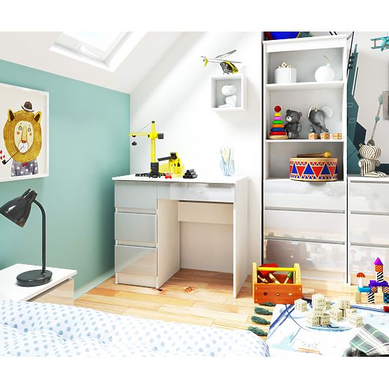 BIURKO A-7 CLP METALIK POŁYSK LEWOSTRONNE