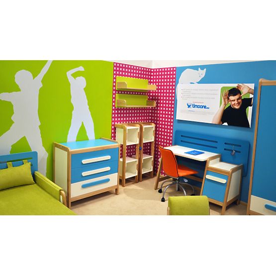 Biurko i szafka Simple