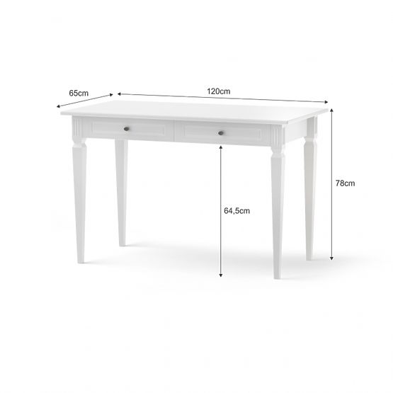 Biurko Ines White