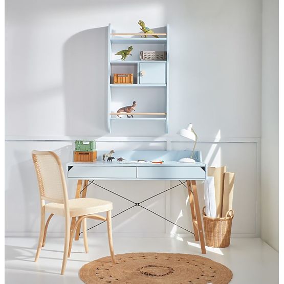 Biurko Lotti błękitne