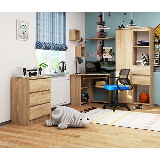 BIURKO NAROŻNE TED PK DĄB SONOMA