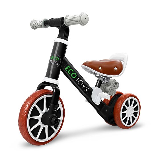 Leżaczek dziecięcy Rider 2w1 - czarny