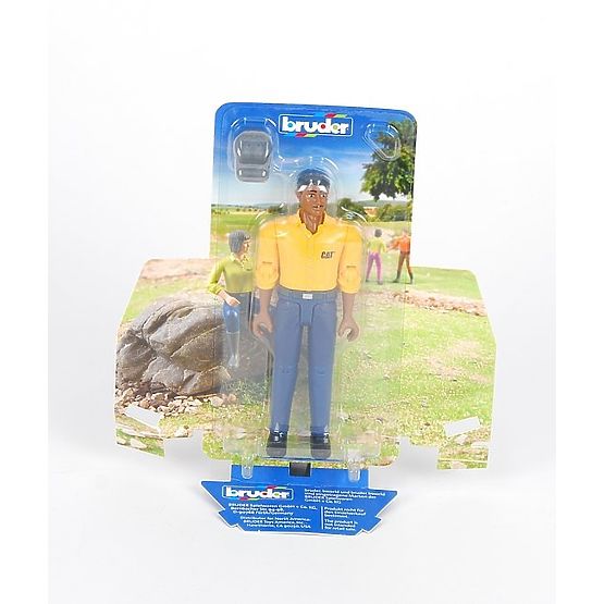 Bruder BWORLD Figurka pracownika CAT