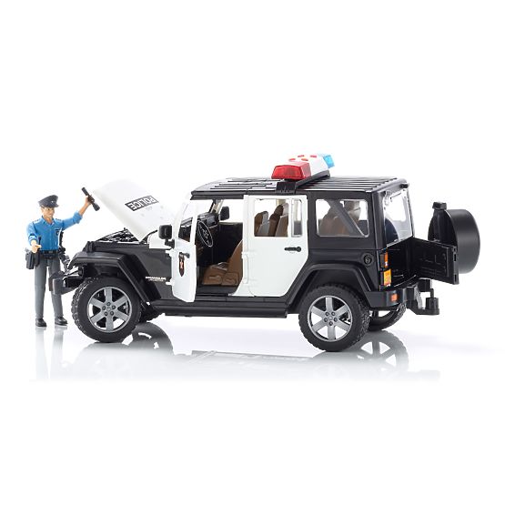 Bruder Jeep Wrangler Rubicon Policja