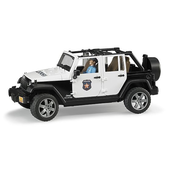 Bruder Jeep Wrangler Rubicon Policja