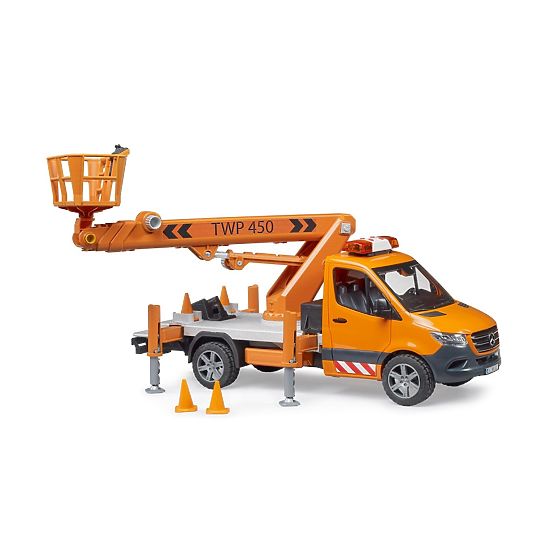 Bruder MB Sprinter z podnośnikiem koszowym