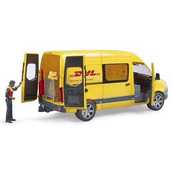 Bruder Mercedes-Benz Sprinter DHL z kierowcą