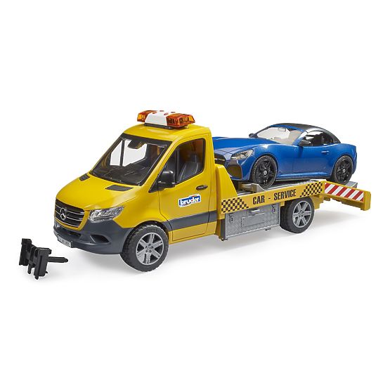 Bruder Pojazd holowniczy MB Sprinter ze sportowym autem