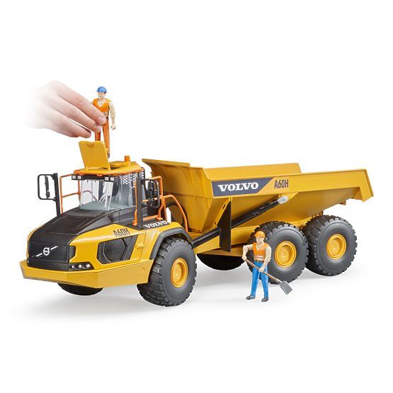 Bruder Przegubowy Wozidło Volvo A60H w skali 1:16