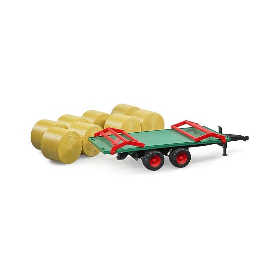 Bruder Przyczepa do transportu bel