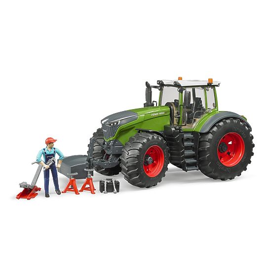 Bruder Traktor Fendt 1050 Vario z mechanikiem i narzędziami warsztatowymi 1:16