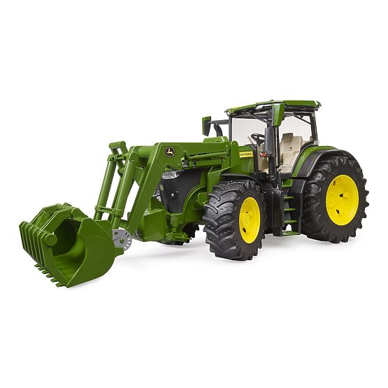 Bruder Traktor John Deere 7R 350 z ładowaczem czołowym