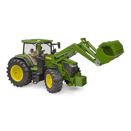 Bruder Traktor John Deere 7R 350 z ładowaczem czołowym