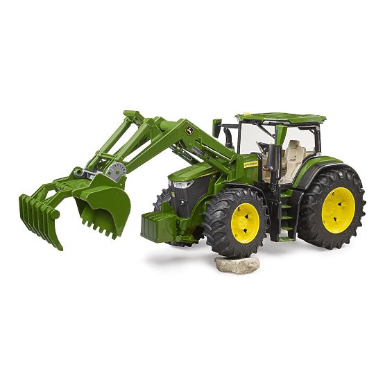 Bruder Traktor John Deere 7R 350 z ładowaczem czołowym
