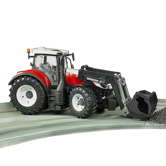 Bruder Traktor Steyr 6300 Terrus CVT z ładowaczem czołowym
