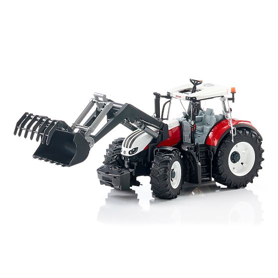 Bruder Traktor Steyr 6300 Terrus CVT z ładowaczem czołowym