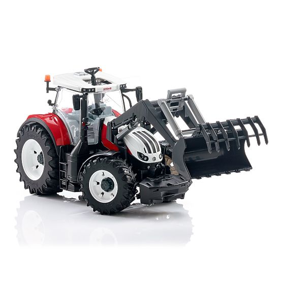 Bruder Traktor Steyr 6300 Terrus CVT z ładowaczem czołowym