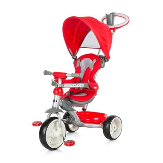 CHIPOLINO Rowerek trójkołowy z daszkiem Denver