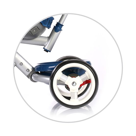 CHIPOLINO Rowerek trójkołowy z daszkiem Denver