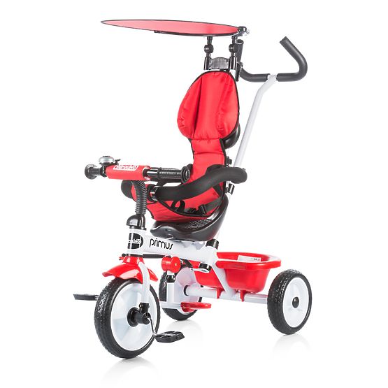 CHIPOLINO Rowerek trójkołowy z daszkiem Primus