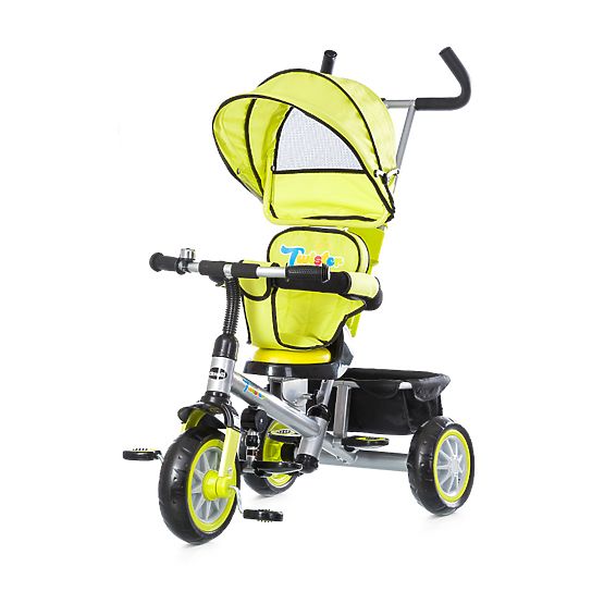CHIPOLINO Rowerek trójkołowy z daszkiem Twister