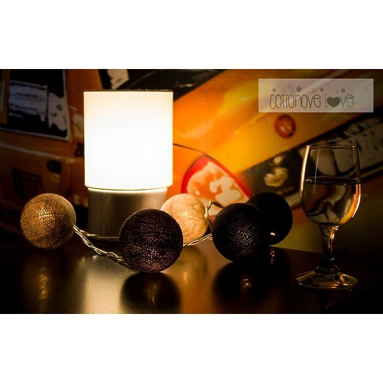 Cotton balls - grafitowe