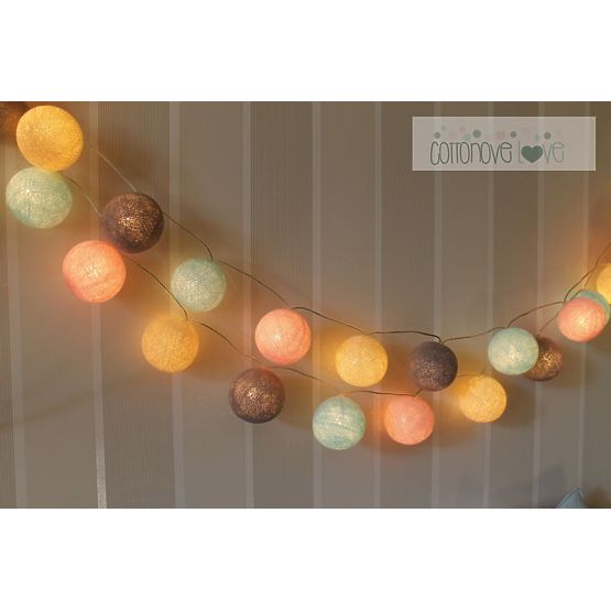 Cotton balls - pudrowe