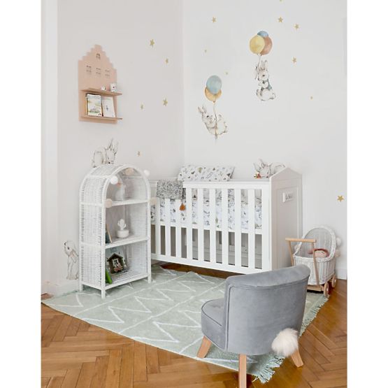 Dekoracja do ściana DEKORNIK Happy króliki white