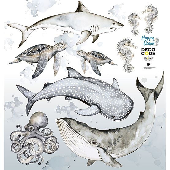 Dekoracja do ściana DEKORNIK Happy Ocean Kraina czarów