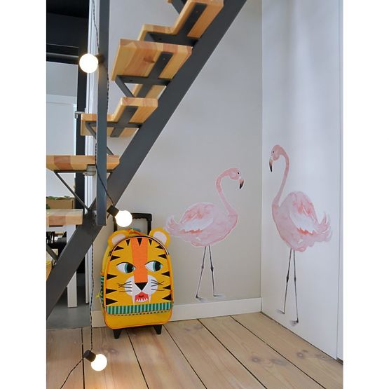 Dekoracja na ścianę DEKORNIK - Flamingi