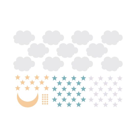 Dekoracja ścienna DEKORNIK - Kolorowe niebo