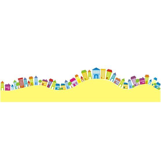 Dekoracje na ścianę Domki