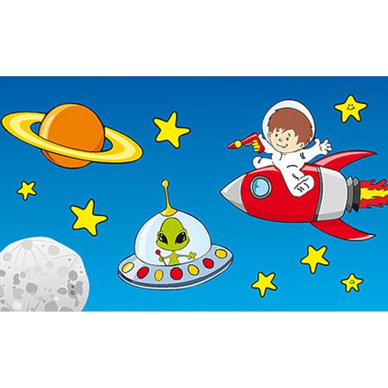 Dekoracje na ścianę Kosmos