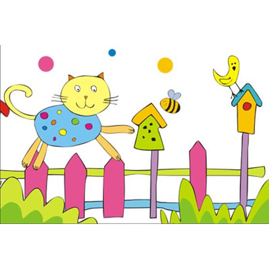 Dekoracje na ścianę Koty