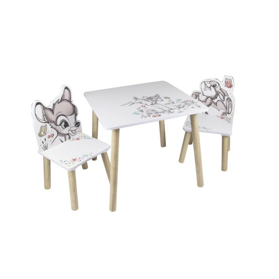 Dziecięcy stół z krzesełkami - Bambi