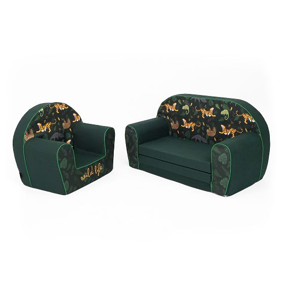 Dziecięca sofa - Wildlife Jungle