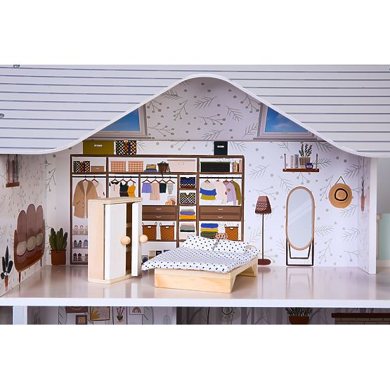 Domek dla lalek z meblami Emma Ekotony Residence