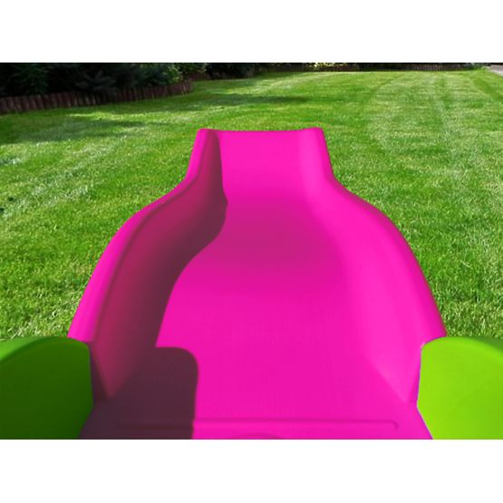 Domek ogrodowy dla dzieci ze zjeżdżalnią