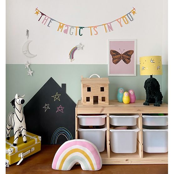 Domek tablicowy z kominem 100cm