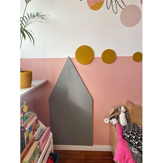 Domek z desek 110cm - szary