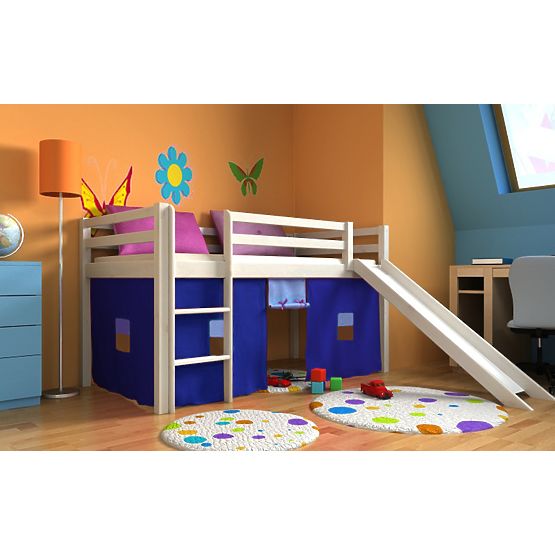 Domek materiałowy na łóżko podwyższone 180x80cm - różne kolory
