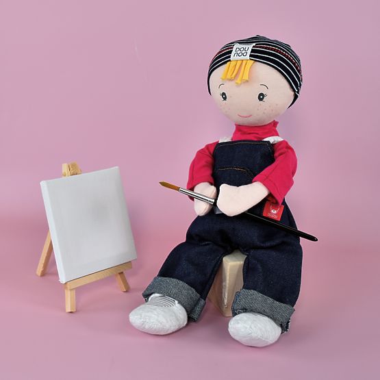 Doudou Jolijou Lalka Faustin 36 cm