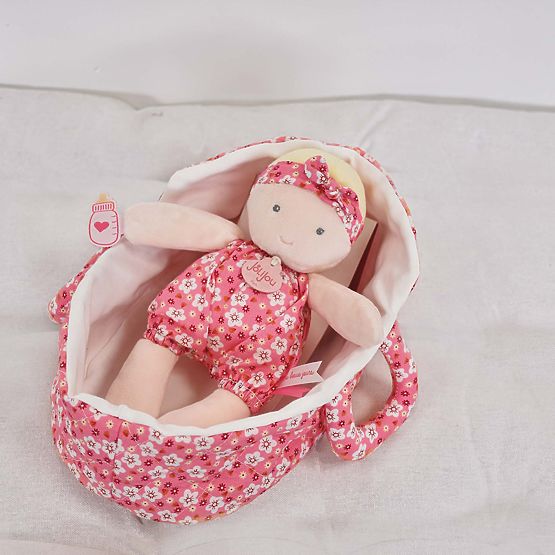 Doudou Jolijou Lalka Marylou w torbie 20 cm