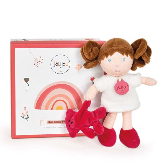 Doudou Jolijou Lalka Miss Blanche 21 cm