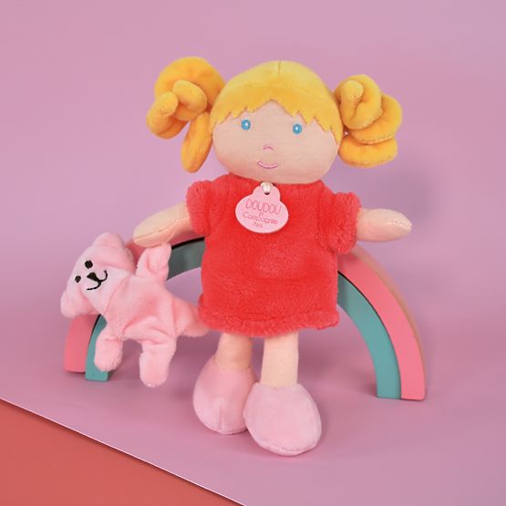 Doudou Jolijou Lalka Miss Coral 21 cm