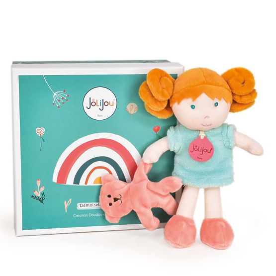 Doudou Jolijou Lalka Miss Mint 21 cm