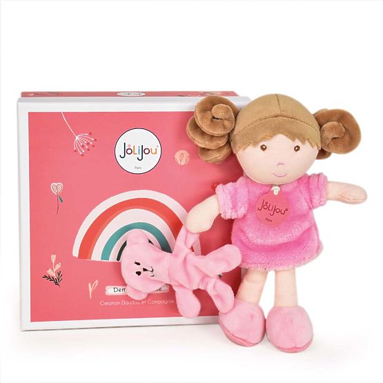 Doudou Jolijou Lalka Miss Rose 21 cm