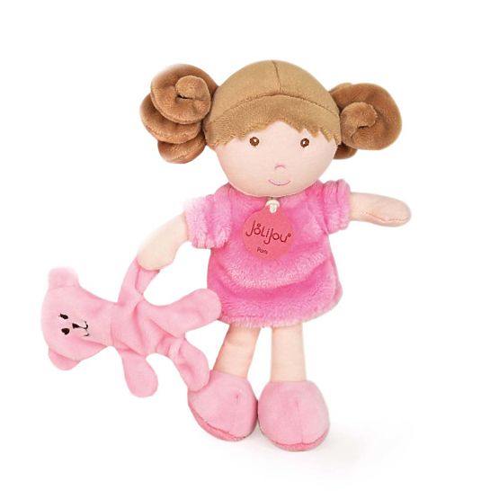 Doudou Jolijou Lalka Miss Rose 21 cm