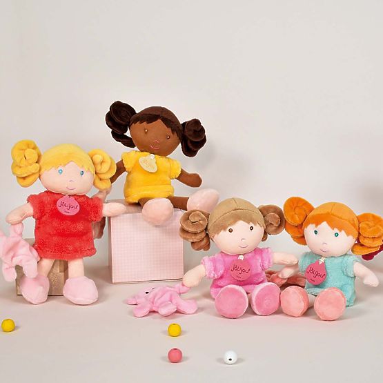 Doudou Jolijou Lalka Miss Rose 21 cm