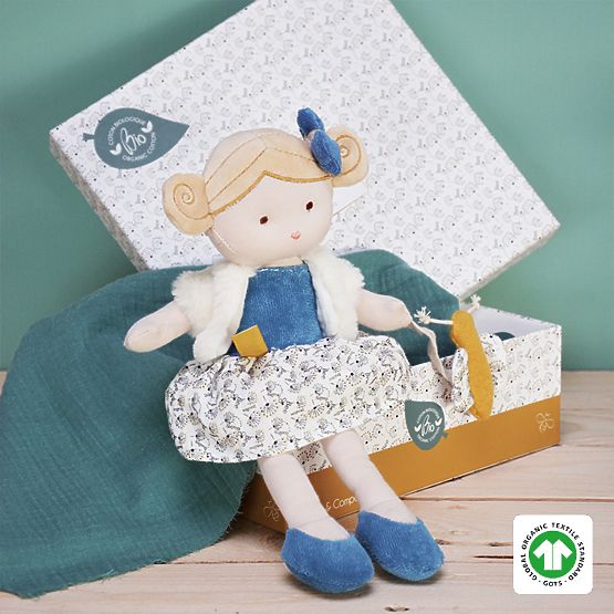 Doudou Jolijou Lalka Pollen i pszczółka 25 cm